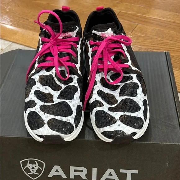 Ariat Cowprint Athletic Shoe - Picture 2 of 8
